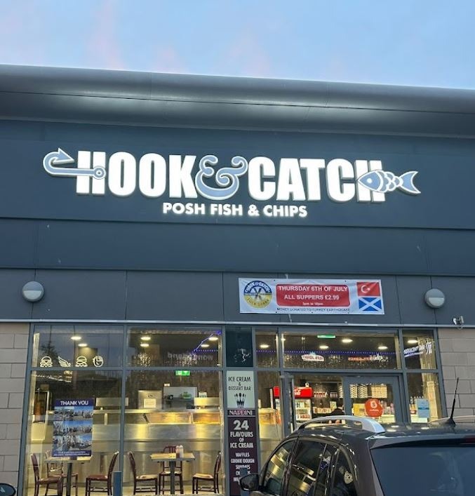 Hook and Catch X Tuck Shakk Livingston Glasgow