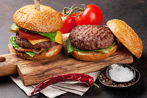 Hook and Catch X Tuck Shakk Flame Grilled Burgers 