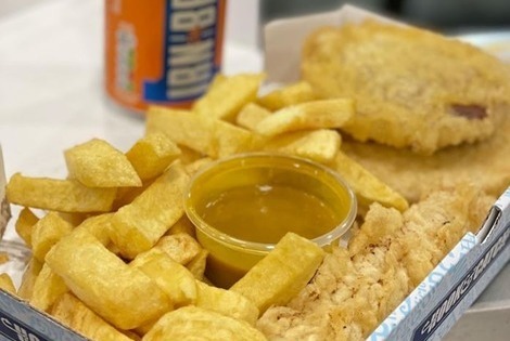 Hook and Catch X Tuck Shakk Crispy Fish and Chips 